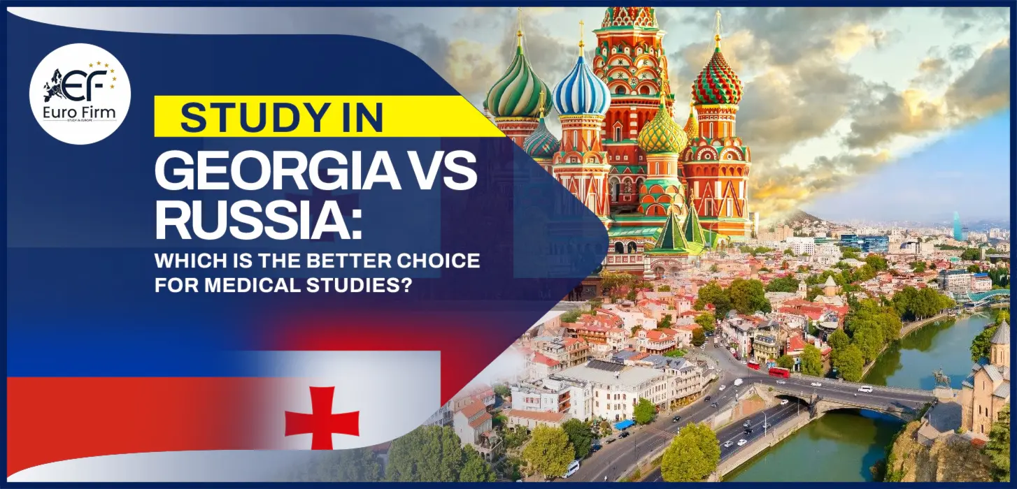 Study in Georgia vs Russia